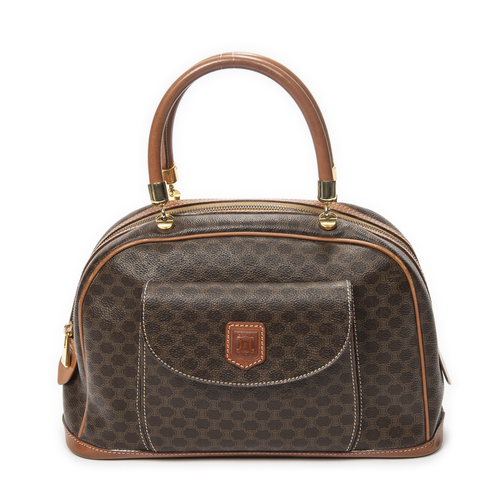 Celine Vintage Front Pocket Dome Bag
